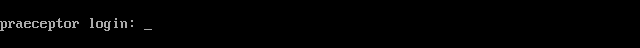 [ first login after installation ]