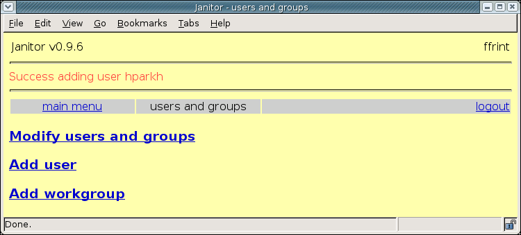 [ success adding a teacher account ]