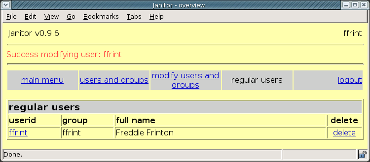 [ success adding a user to a workgroup ]