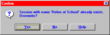 [ confirm saving changed starting directories in session ]