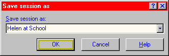 [ WinSCP save session dialogue ]