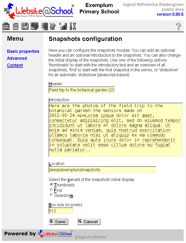 [ configuration options ]