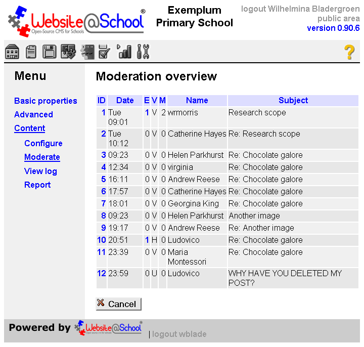 [ Moderate overview ]